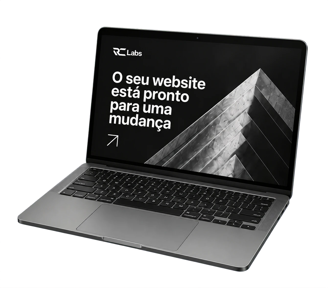MacBook: O seu website está pronto para uma mudança.